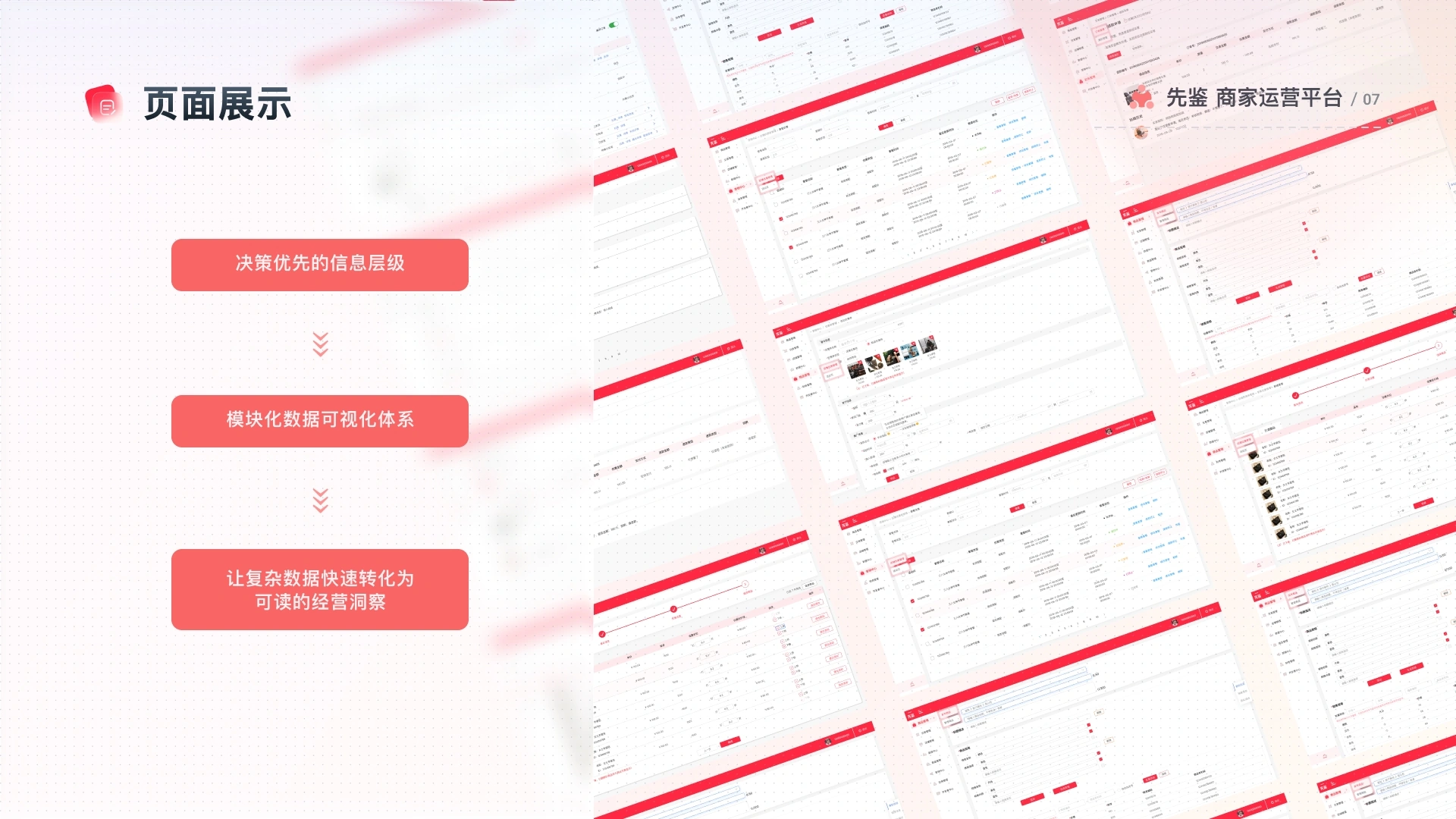 先鉴商家后台 · 项目展示 · 第 8 张